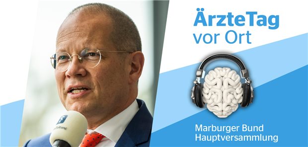 Dr. Andreas Botzlar, 2. Vorsitzender des Marburger Bundes&#xA;