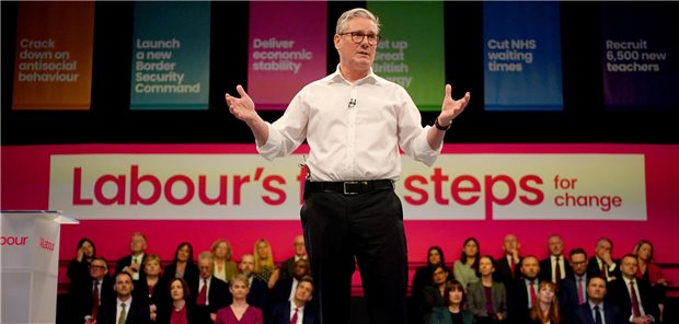 Labour-Parteichef Sir Keir Starmer kündigt an, im Fall eines Wahlsieges „keinen Stein auf dem anderen“ zu lassen, um den umfassend NHS zu reformieren