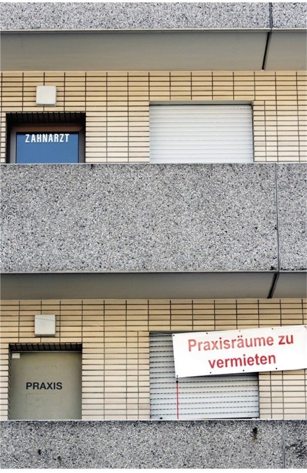 Der Osten fordert attraktivere Bedingungen für Praxischefs An Praxisräumen mangelt es im Osten nicht, eher an Ärzten.