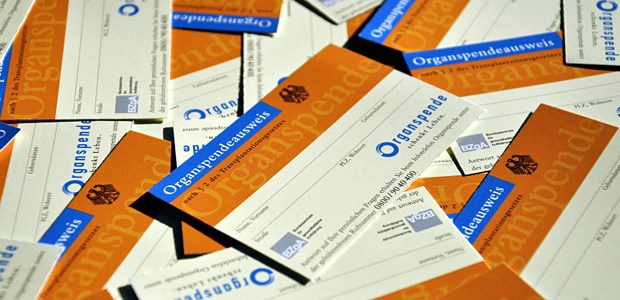 Ärzte suchen neues Vertrauen Der Organspendeausweis: Wann erlebt er seine Renaissance?