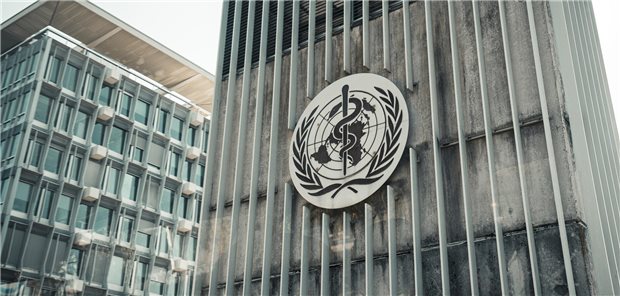 Gebäude der WHO (Weltgesundheitsorganisation) in Genf. Ab Montag wird dort über das Pandemieabkommen verhandelt.