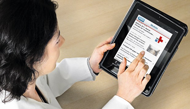 Der App-Boom geht in die nächste Runde Mit einem Fingertipp immer und überall die neuesten Nachrichten, das geht mit der App der "Ärzte Zeitung".