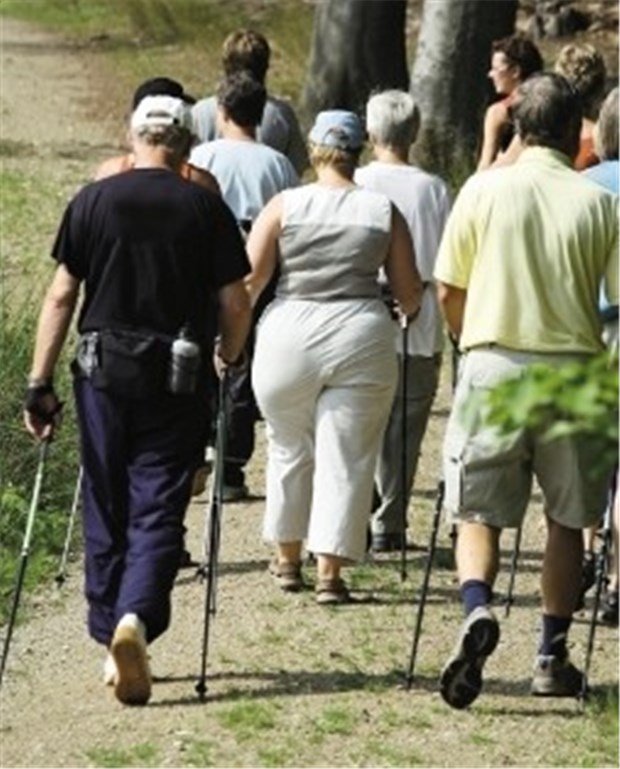 Nordic Walking? Nein danke! Nordic Walking - in Kurkliniken oft angeboten, aber Spazieren gehen steht bei Patienten höher im Kurs.