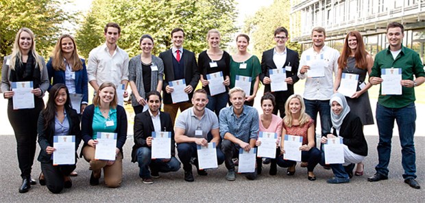 Stipendien für medizinische Exzellenz Stipendiaten des MLP-Stipendiums "Medical Excellence" 2014.