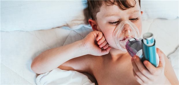 Symbolbild Kind mit Asthma