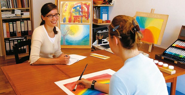 Ostdeutsche sind kränker Viel Farbe in der Psychotherapie: Wo es viele Therapeuten gibt, gibt es mehr diagnostizierte Depressionen.