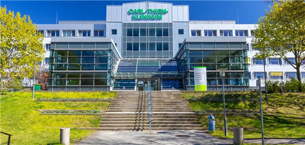 Das Carl-Thiem-Klinikums Cottbus von außen
