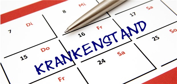 Wer seinen Beruf mag, ist seltener krank 19,4 Tage fehlten AOK-versicherte Beschäftigte im Durchschnitt letztes Jahr am Arbeitsplatz