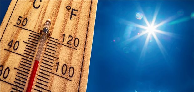 Immer mehr Hitzetote in Deutschland Hitzegrade auf dem Thermometer: 2018 gab es in Deutschland etwa 20.000 Todesfälle, die mit Hitze im Zusammenhang standen