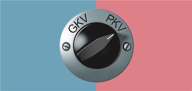 Auch 2021 positiver Saldo für die PKV 2021 haben wieder mehr Versicherte den Schalter von GKV auf PKV umgedreht als umgekehrt.