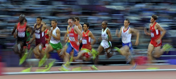 Die Hautprobleme der Olympioniken 3000-Meter-Hindernis-Lauf der Männer am Sonntag in London: Wenn die Oberteile reiben, gibt es Joggers‘ Nipples.