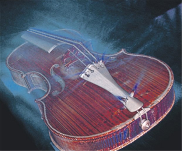 Die Stradivari "Betts" - neu geboren via CT 3D-Rekonstruktion der berühmten Stradivari-Geige "Betts" aus 1000 CT-Bildern.