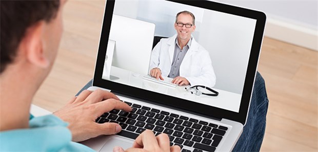 So denkt Deutschland über die Video-Sprechstunde 45 Prozent der Patienten würden ihren Arzt auch online konsultieren.