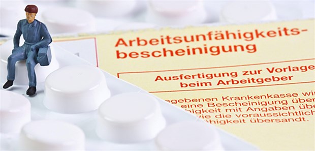 Immer mehr Krankschreibungen 75 Milliarden Euro hat der volkswirtschaftliche Schaden wegen Krankschreibungen letztes Jahr betragen, meldet die Regierung.