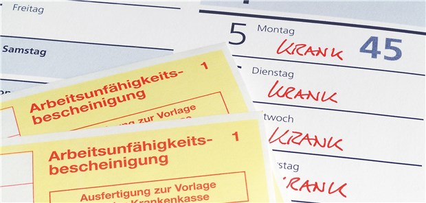 Ärzte uneins über Teilkrankschreibung AU-Formulare. Marburger Bund und Deutscher Ärztetag fordern zusätzlich die Teilkrankschreibung.