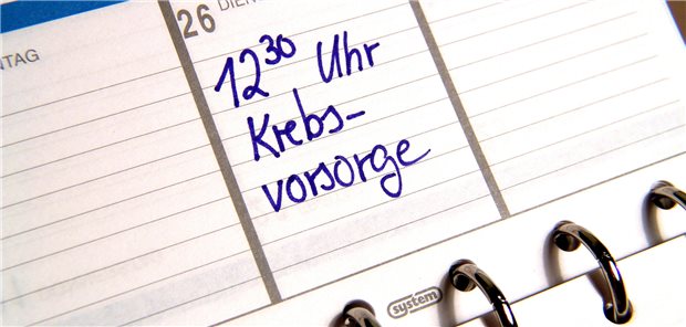 Fachgesellschaft macht Lücken bei Darmkrebsvorsorge aus Erinnerung im Kalender: ein Termin beim Arzt zur Krebsvorsorge.