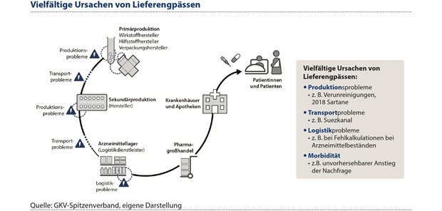 Arzneimittelversorgung in der EU: Status und Ausblick aus Sicht der GKV Diagramm