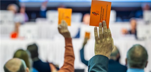 Abstimmung bei der MB-Hauptversammlung: Die Delegierten stimmten auch für eine Stärkung der ambulanten Versorgung.