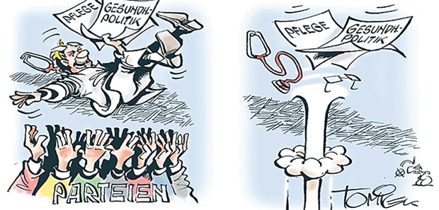 Polarisierung – Chance für das Parlament Ärzte: vor und nach der Wahl.