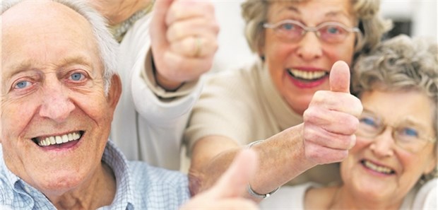 Aktiv: Senioren sind heute viel gesünder als früher.