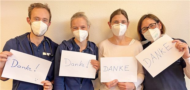 Unermüdlich im Einsatz Aljoscha Gottwald, Dr. med. Kristina Spöhrer, Dr. med. Doris Hoffmann, Dr. med. Christiane Radt