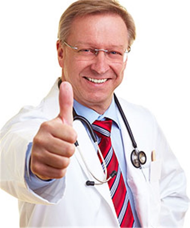 Beste Stimmung bei Hämatologen und Onkologen Alles paletti, Daumen hoch!