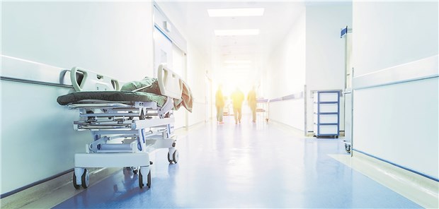 Alltag auf dem Klinikflur — nicht alle Krankenhäuser in Thüringen legen ihre Daten für den Spiegel offen.