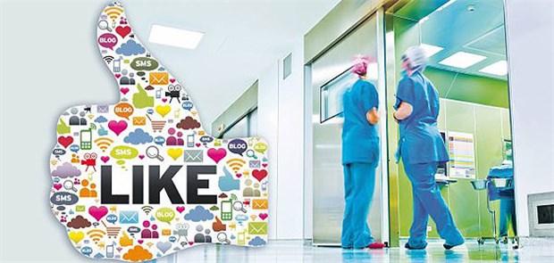 Alltagsbetrieb im Krankenhaus: Wie gut sich Patienten in Kliniken behandelt und betreut fühlen, fassen sie häufig in Beiträgen für soziale Medien zusammen.