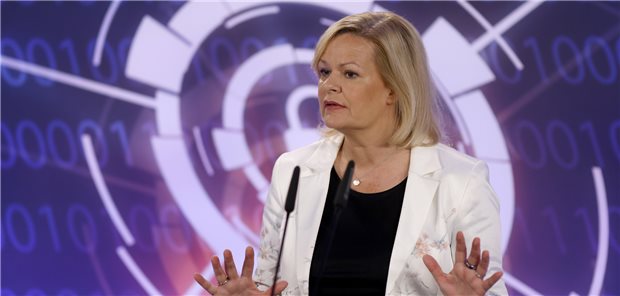 Am Dienstag stellte Bundesinnenministerin Nancy Faeser (SPD) in Berlin ihre Cybersicherheitsagenda vor.
