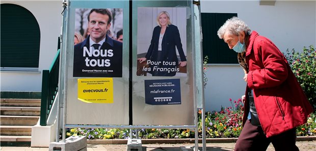 Frankreichs Ärzte unterstützen Macron Am Sonntag entscheiden die Franzosen, ob Emmanuel Macron ihr Präsident bleibt oder Marine Le Pen in den Élysée-Palast einzieht.