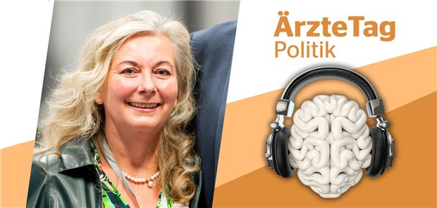 Antje Bergmann im ÄrzteTag-Podcast