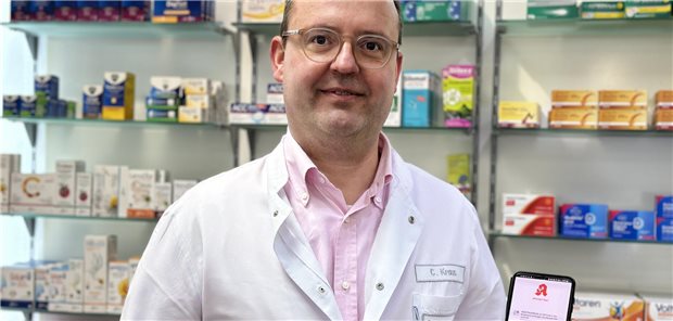 Apotheker entwickelt eigene E-Rezept-App Apotheker Christian Kraus
