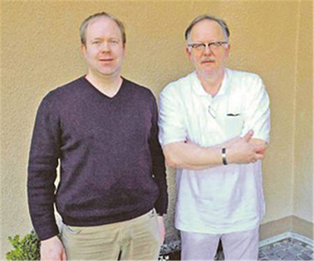 Teilzeitmiete gegen die Versorgungslücke Apotheker Fritz Rossbach (links) und Hausarzt Günter Stephan tüfteln an Versorgungsideen.