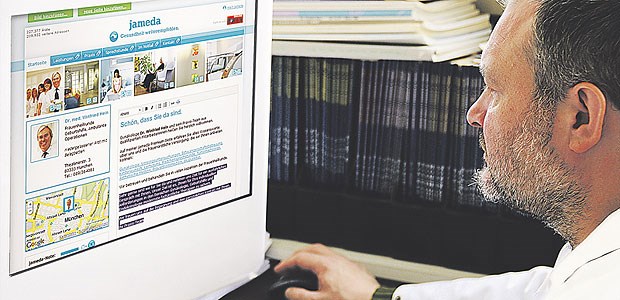 Internet wird immer bedeutender für Arztwahl Arztbewertungsportale wie Jameda gewinnen an Bedeutung für Patienten - und dadurch auch für Ärzte.