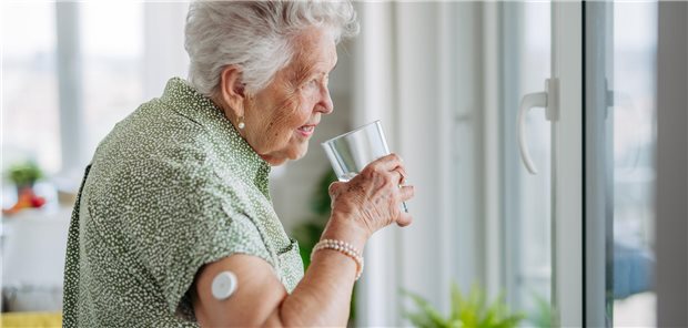 Auch Senioren mit Typ-1-Diabetes profitieren von neuen Diabetestechniken wie CGM.
