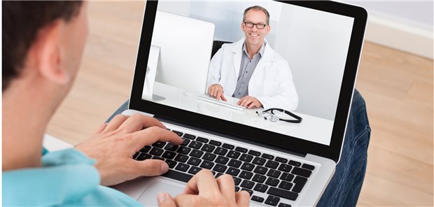 Auch am Bildschirm lässt sich zuhören: Psychotherapie online hatte während der Pandemie enormen Zulauf.
