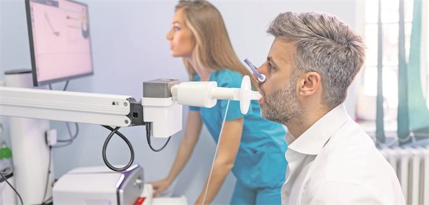 Lungenfunktionstest