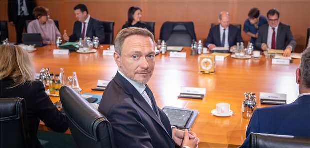 Bundeskabinett segnet Spar-Haushalt für 2024 ab Auf Sparkurs: Bundesfinanzminister Christian Lindner (FDP).