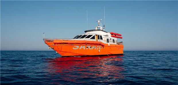 Sozialmediziner Gerhart Trabert bricht zur Flüchtlingshilfe im Mittelmeer auf Auf der „Sarah“, einer früheren Luxusyacht, wird Gerhart Trabert mitfahren.