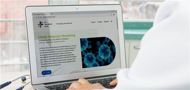 Auf der neuen Website stellt das Zi Maßnahmen der KVen zur Eindämmung der COVID-19-Pandemie vor.