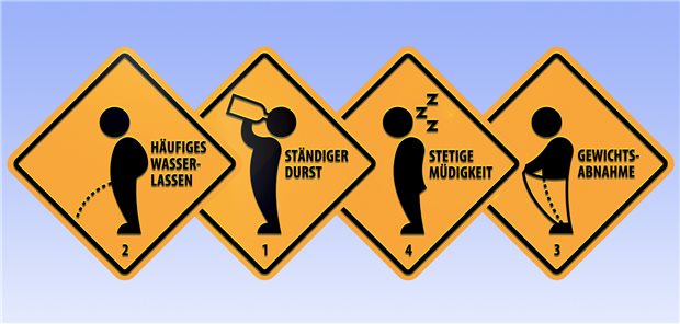 Auf diese Symptome eines möglichen Typ-1-Diabetes sollte bei Kindern und Jugendlichen unbedingt geachtet werden.
