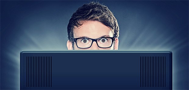 Extra krumm vor dem Bildschirm Augen auf: Wie ist gerade Ihre Haltung vor dem Bildschirm?