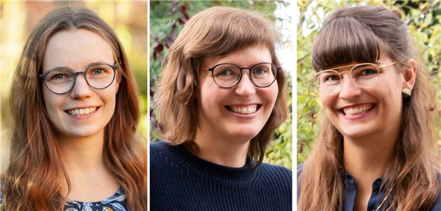 Psychoonkologie: Reinhold-Schwarz-Förderpreis für Psychologinnen Herzog, Scholl und Hahlweg Ausgezeichnet: die Psychologinnen Kristina Herzog, Professorin Isabelle Scholl und Dr. Pola Hahlweg (von links).