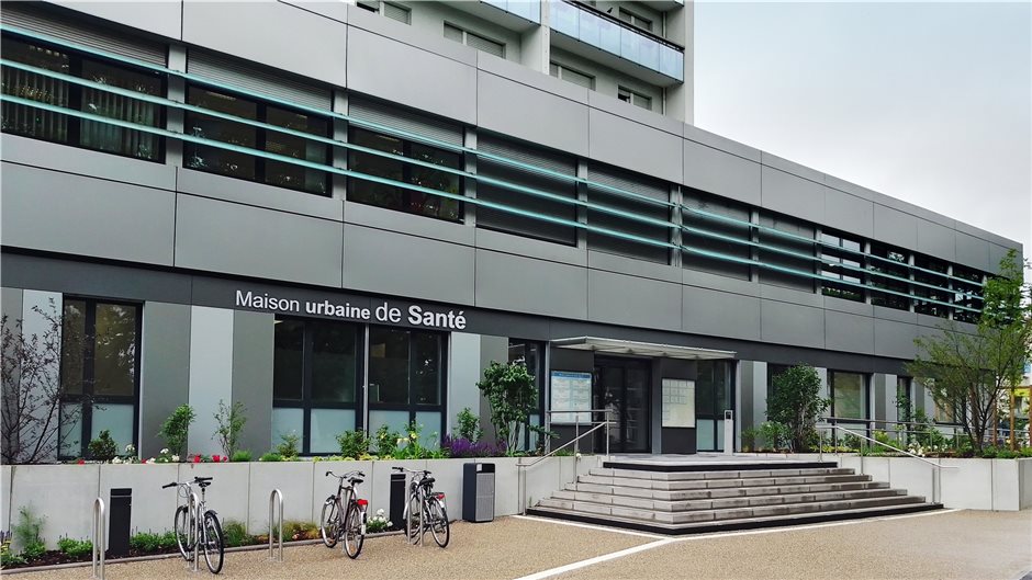 Außenansicht des Maison urbaine de Santé.