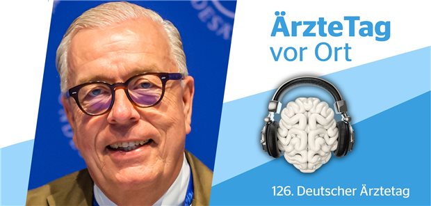 Bringt die neue GOÄ für Ärzte mehr Bürokratie, Dr. Reinhardt? BÄK-Präsident Dr. Klaus Reinhardt leitet den 126. Deutschen Ärztetag.