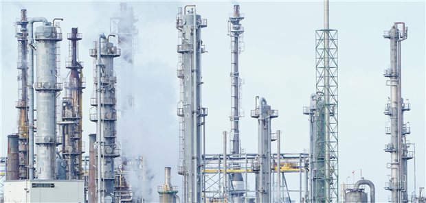 Eine Industrieanlage