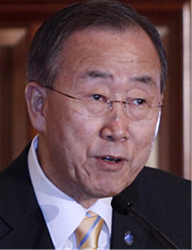UN gegen die "fünf größten Killer" Ban Ki Moon: Nachhaltige Entwicklung.