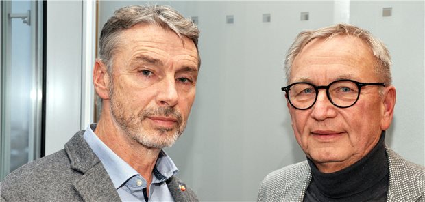 Bedauern die Austritte, setzen aber auf eine schlagkräftigere Ärztegenossenschaft: Der Vorsitzende Dr. Svante Gehring (links) und sein Stellvertreter Dr. Axel Schroeder.