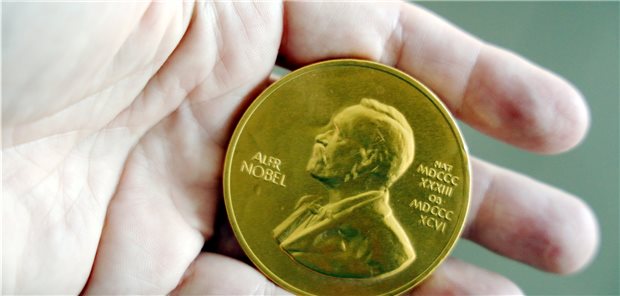 Medizin-Nobelpreis für Thermorezeption und Tastsinn Begehrtes Gold: Nobelpreis-Medaille.