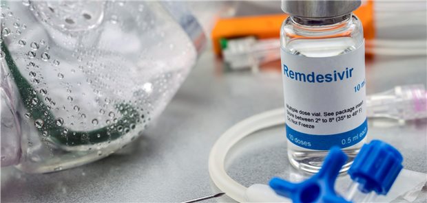 Remdesivir: Moderate Wirksamkeit gegen COVID-19 Bei COVID-19-Patienten gegen Placebo getestet: Die intravenöse Therapie mit Remdesivir.